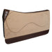 CSI Flex-Plate® Standard Western Cut Saddle Pad - Size 30" Tack - Saddle Pads CSI Saddle Pads Tan 1/2" Wool Felt Liner Brown