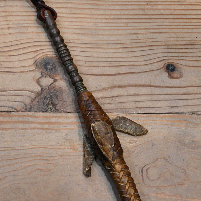 Vintage Leather & Rawhide 27" Quirt Collectibles MISC