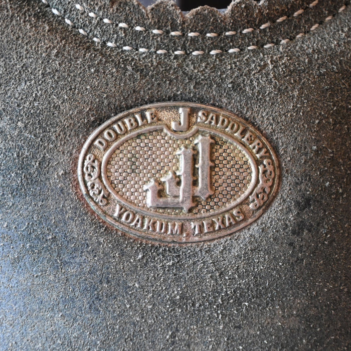 14" USED DOUBLE J CHARMAYNE JAMES SCAMPER BARREL SADDLE Saddles - Used DOUBLE J SADDLERY