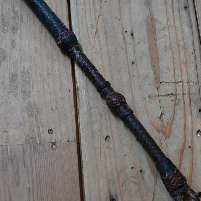 29" Fro Walden Braided Nylon Quirt Tack - Whips, Crops & Quirts Fro Walden