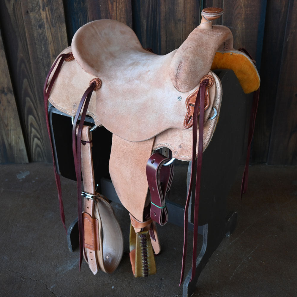 15.5" TESKEY'S STRIP DOWN RANCH SADDLE