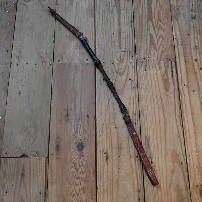 27 1/2" Fro Walden Braided Nylon Quirt Tack - Whips, Crops & Quirts misc