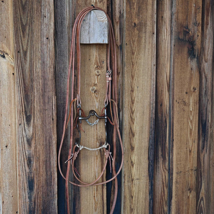 Kerry Kelley 10 V-Port Bridle Rig w/All New Leather