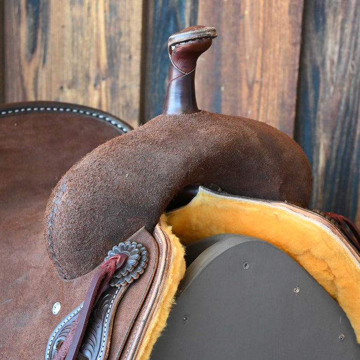 15" JEFF SMITH BUSTER WELCH CUTTING SADDLE