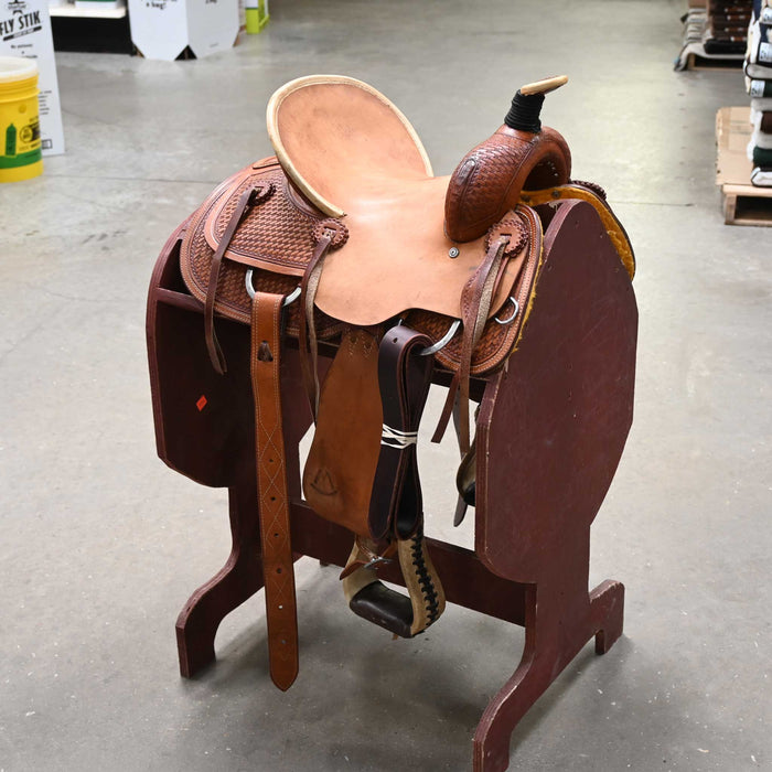 13" USED TEXAS COWBOY PONY SADDLE