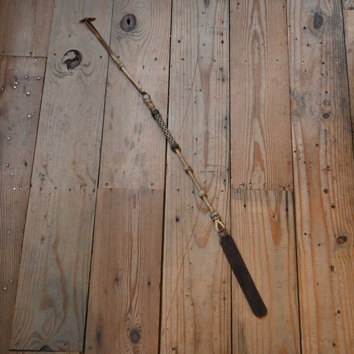 26 1/2" Levi Jones Braided Rawhide Quirt Tack - Whips, Crops & Quirts Levi Jones