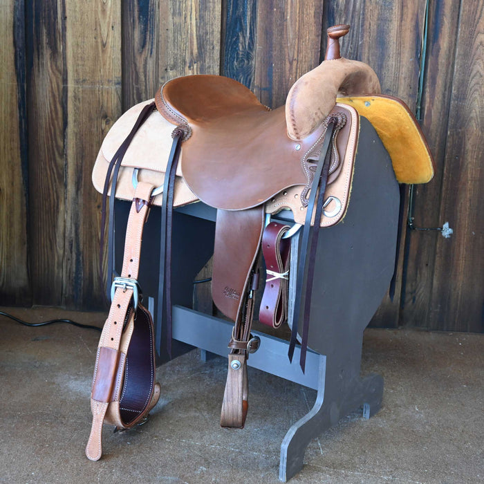 16" JEFF SMITH BEAU GALYEAN RANCH CUTTER SADDLE