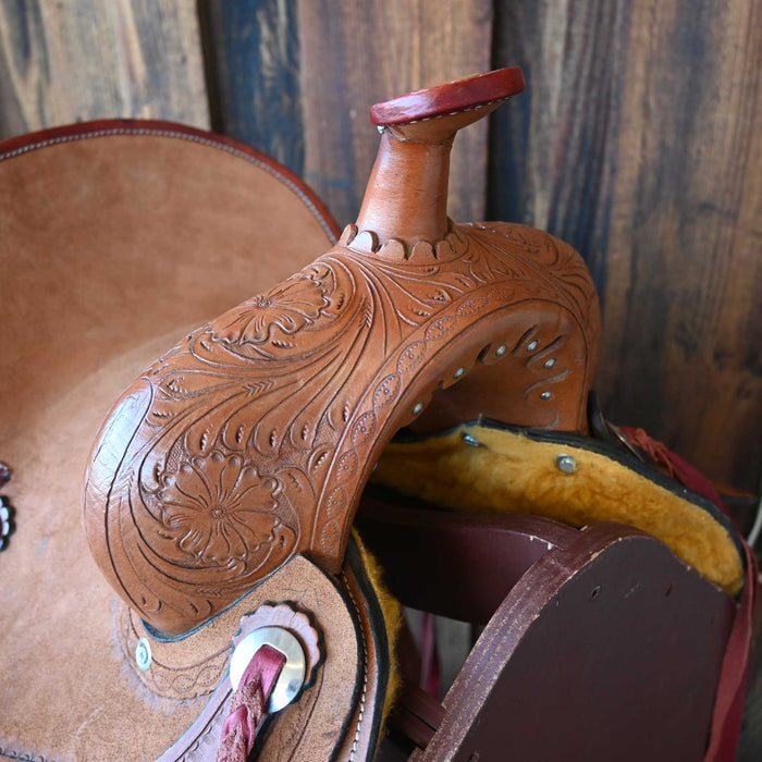 12" USED CHISHOLM TRAIL BARREL SADDLE