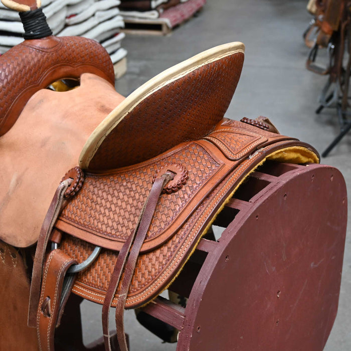 13" USED TEXAS COWBOY PONY SADDLE