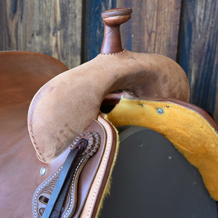 16" JEFF SMITH BEAU GALYEAN RANCH CUTTER SADDLE