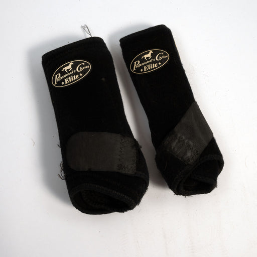 Used Professional Choice Elite Front Medium Splint Boots Black Sale Barn Professional's Choice