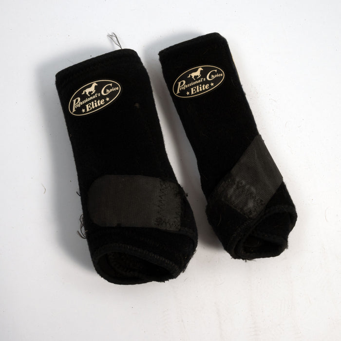 Used Professional Choice Elite Front Medium Splint Boots Black Sale Barn Professional's Choice