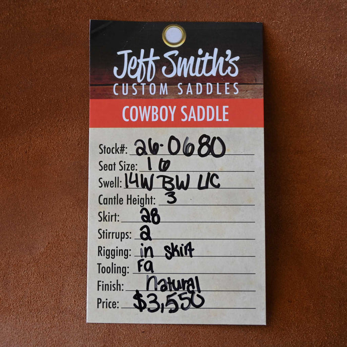 16" JEFF SMITH COWBOY SADDLE