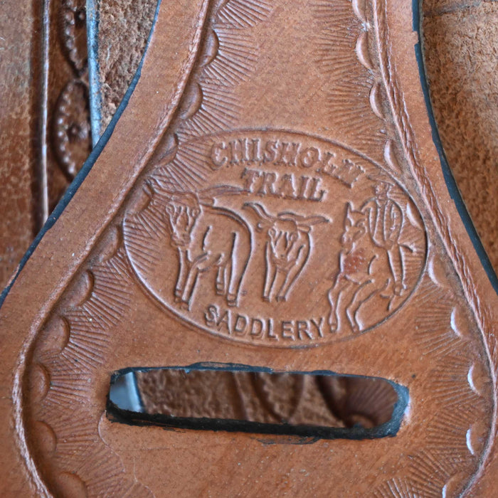 12" USED CHISHOLM TRAIL BARREL SADDLE