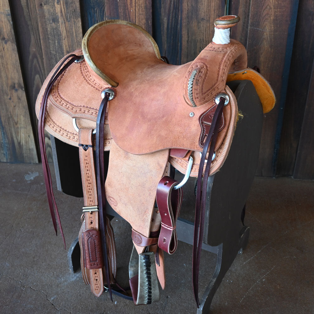 14.5" TESKEY'S RANCH ASSOCIATION SADDLE Saddles Teskey's Saddlery