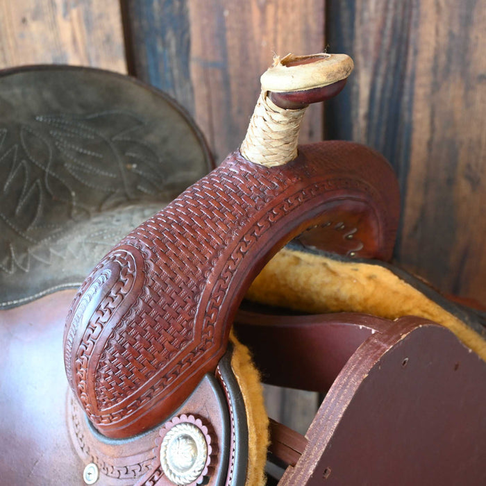 12" USED CORRIENTE BARREL SADDLE