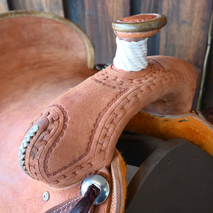 14.5" TESKEY'S RANCH ASSOCIATION SADDLE Saddles TESKEY'S SADDLERY LLC