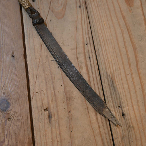 30 1/2" Braided Leather Quirt Tack - Whips, Crops & Quirts MISC