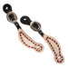 Teskey's Youth Shaped Spur Strap w/Buckstitch Tack - Spur Straps Teskey's Red