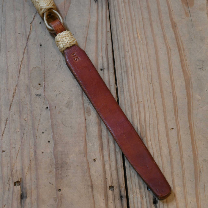 28" Tom Stephens Braided Rawhide Quirt Tack - Whips, Crops & Quirts Tom Stephens