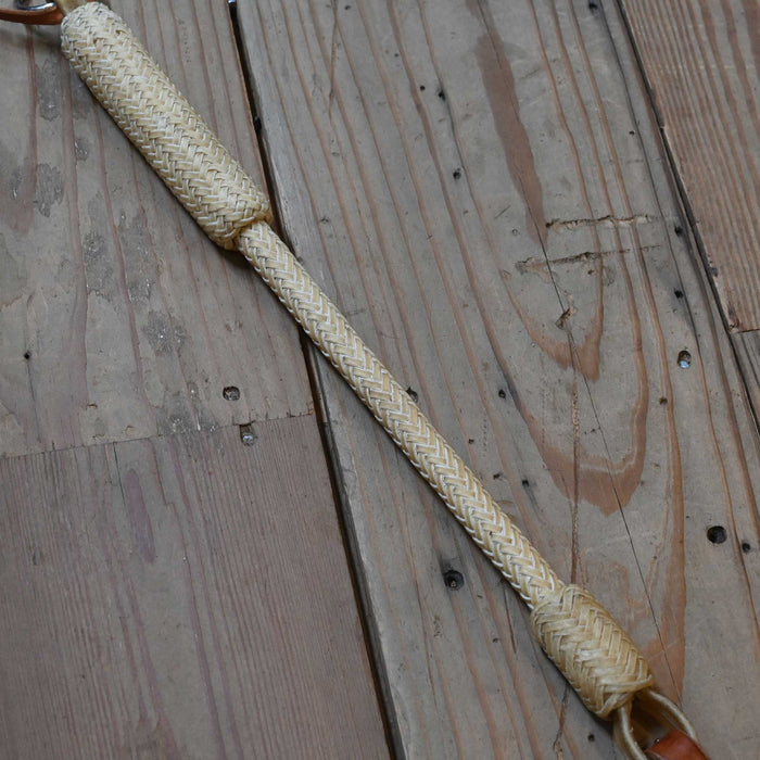 28" Tom Stephens Braided Rawhide Quirt Tack - Whips, Crops & Quirts Tom Stephens
