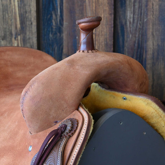 15.5" JEFF SMITH RANCH CUTTER SADDLE