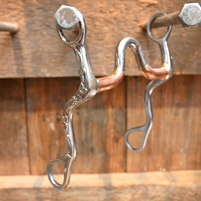 STONE Silver Mounted Solid Port Bit
