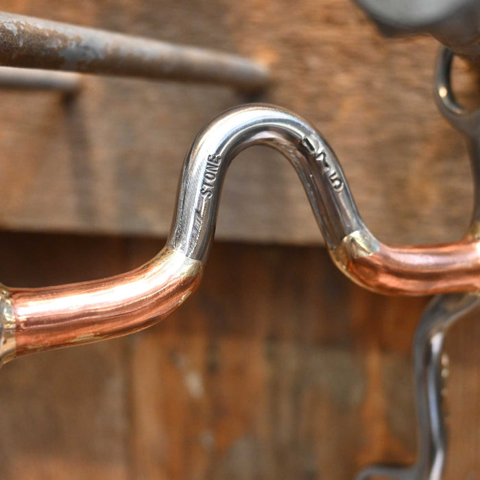 STONE Silver Mounted Solid Port Bit