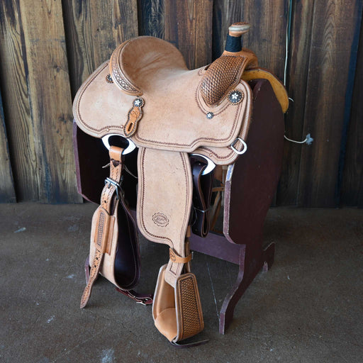 12.5" PATRICK SMITH YOUTH TEAM ROPING SADDLE Saddles - New Patrick Smith