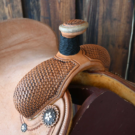 12.5" PATRICK SMITH YOUTH TEAM ROPING SADDLE Saddles - New Patrick Smith