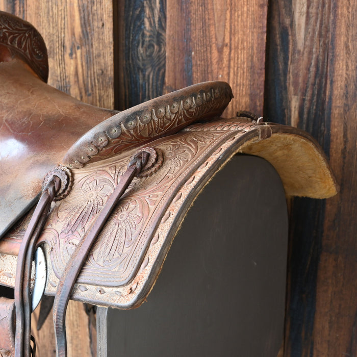 17" USED TEXAS RANCH OUTFITTER RANCH SADDLE Saddles - Used Texas Ranch Outfitters