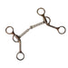 Dutton Ball Snaffle Bit w/Short Shank Swept Back Cheek Tack - Bits Dutton