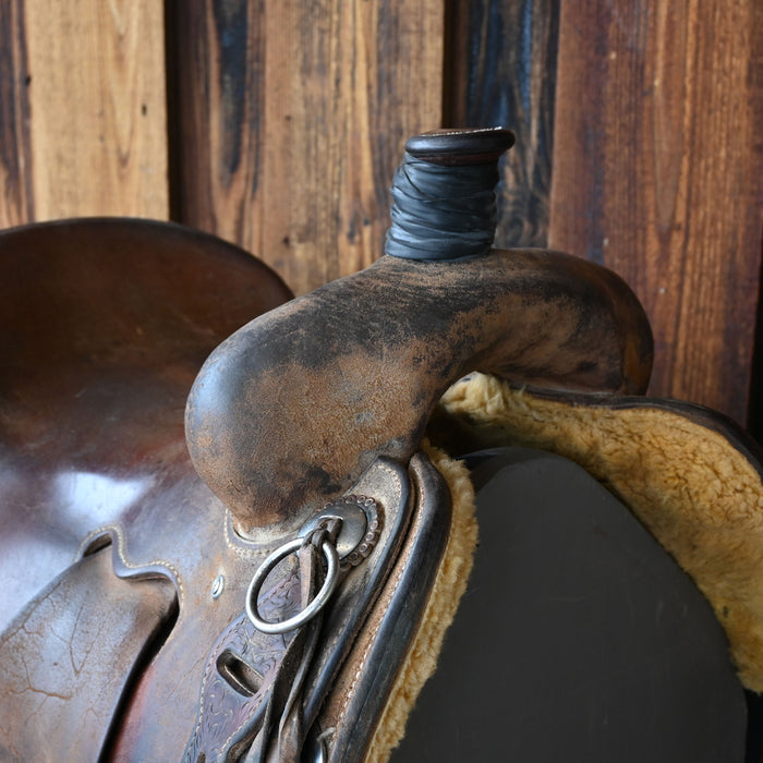 16" USED LUKE LANE RANCH SADDLE