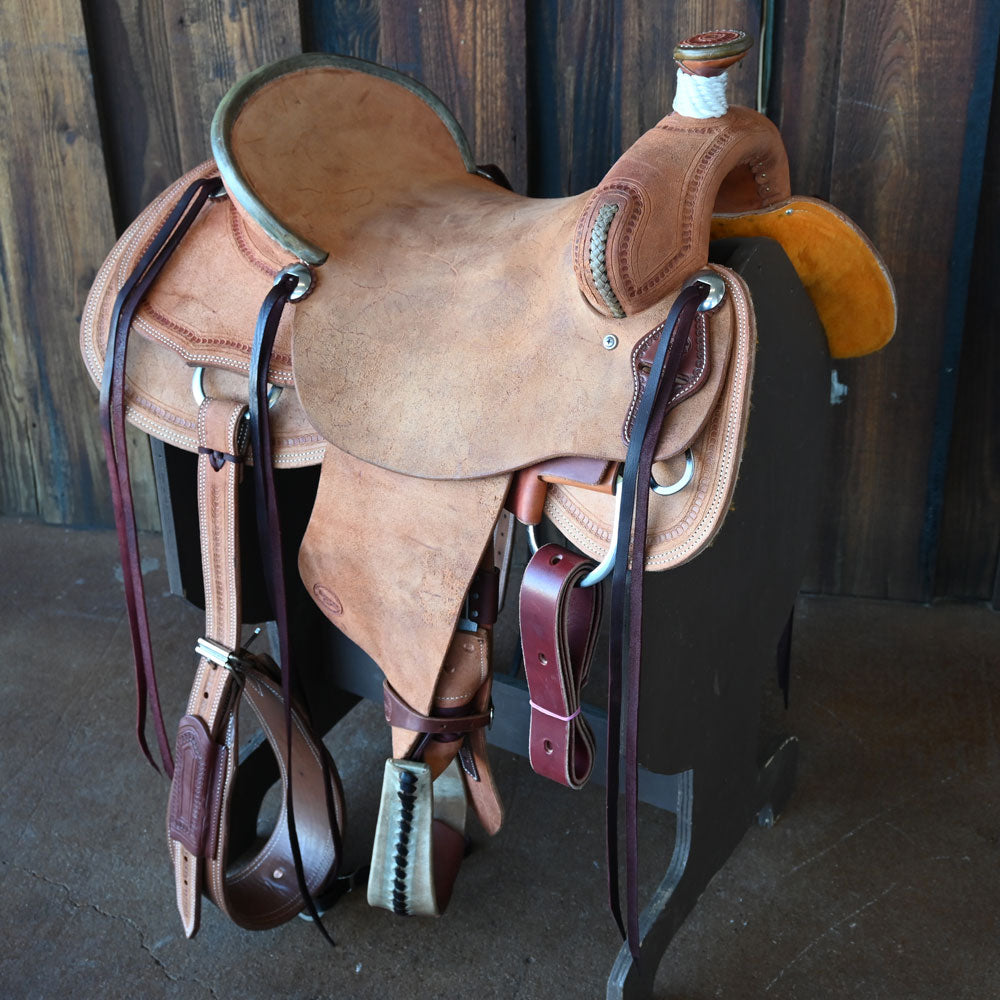 17" TESKEY'S RANCH ASSOCIATION SADDLE Saddles TESKEY'S SADDLERY LLC