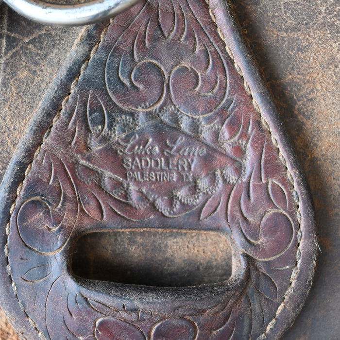 16" USED LUKE LANE RANCH SADDLE