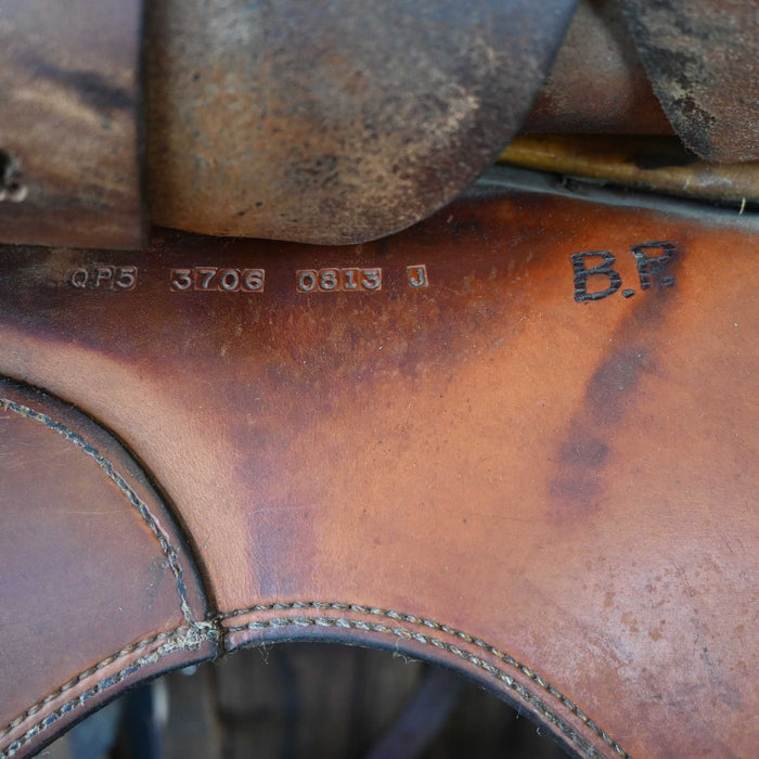 16.5" USED ROO HIDE CUTTING SADDLE