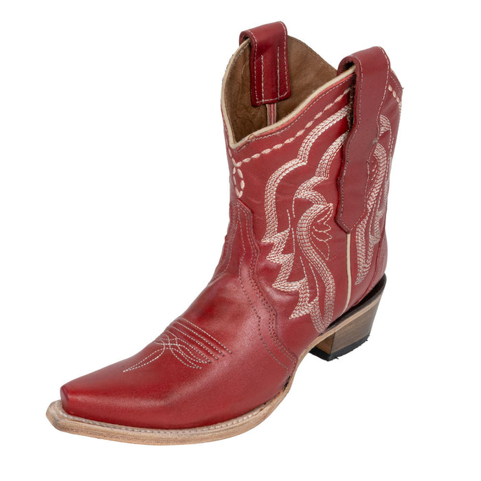 Corral Women's Red Embroidered Ankle Boot WOMEN - Footwear - Boots - Booties Corral Boots