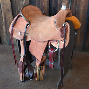 17" TESKEY'S RANCH ASSOCIATION SADDLE Saddles TESKEY'S SADDLERY LLC