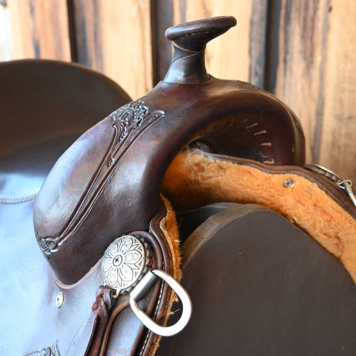 16" USED TESKEY'S TRAIL SADDLE