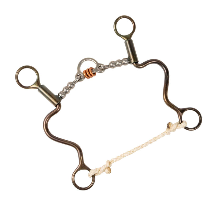 Dutton Ball Floating Port Bit w/Long Cavalry Shank