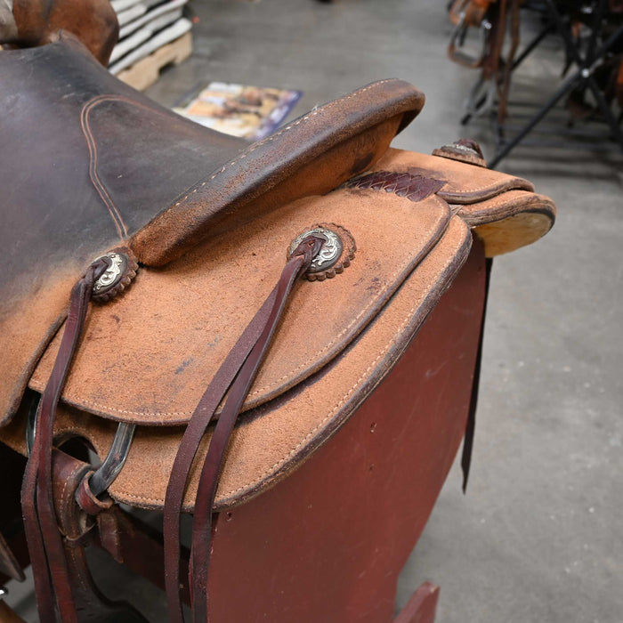 16" USED CACTUS RANCH SADDLE