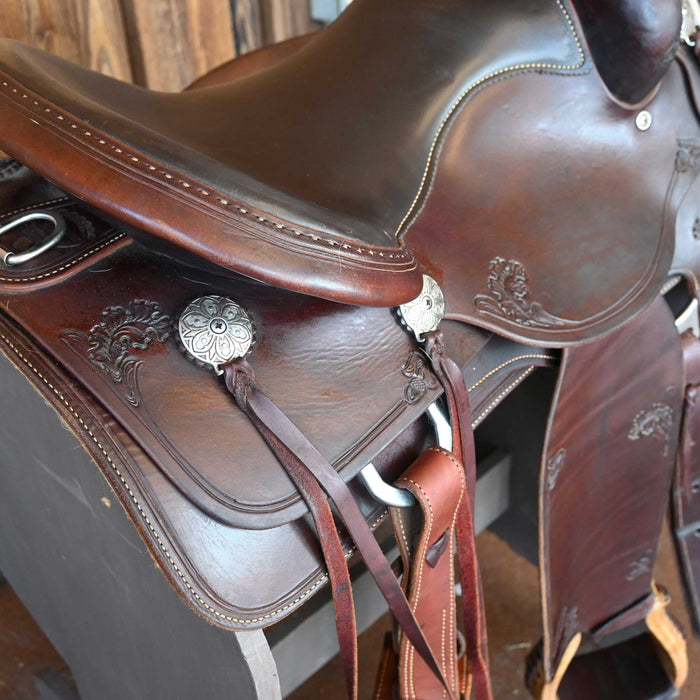 16" USED TESKEY'S TRAIL SADDLE