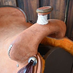 17" TESKEY'S RANCH ASSOCIATION SADDLE Saddles Teskey's Saddlery