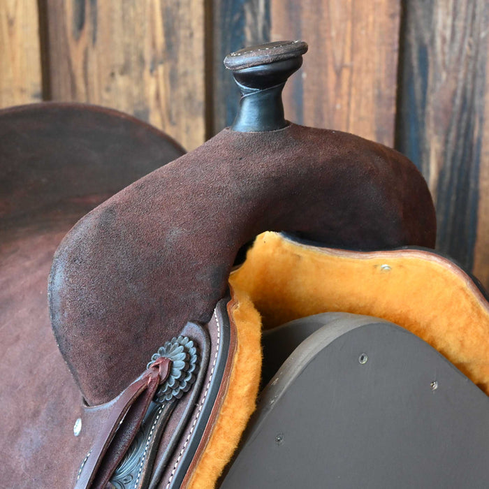 14.5" JEFF SMITH BUSTER WELCH COW HORSE SADDLE