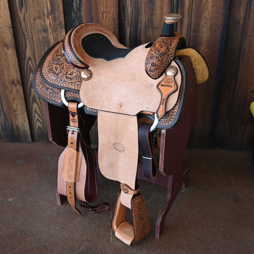 14.5" TESKEY'S TEAM ROPING SADDLE Saddles - New Teskey's Saddlery