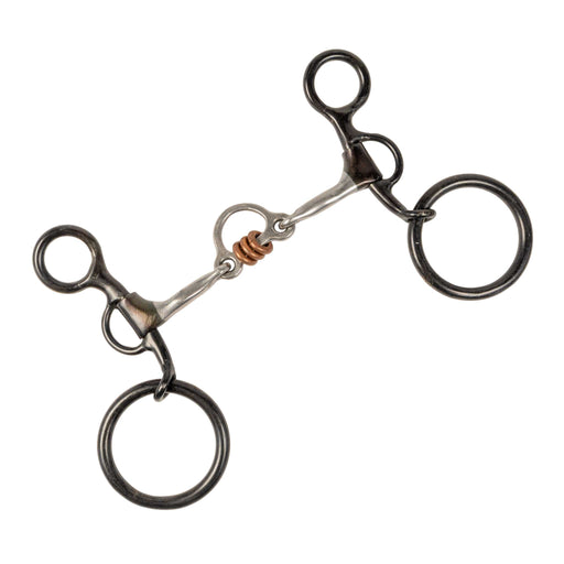 Dutton Old Cowboy Floating Port Bit w/Rings Tack - Bits Dutton