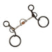 Dutton Old Cowboy Floating Port Bit w/Rings Tack - Bits Dutton