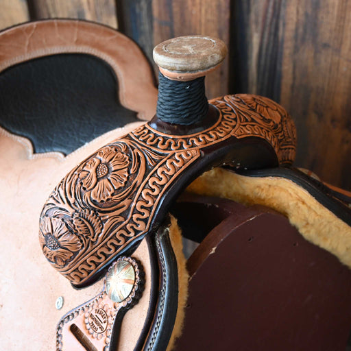 14.5" TESKEY'S TEAM ROPING SADDLE Saddles - New Teskey's Saddlery