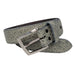 Men's Bison Grey Belt w/Buckle - 1.5" MEN - Accessories - Belts & Suspenders Chacon Leather