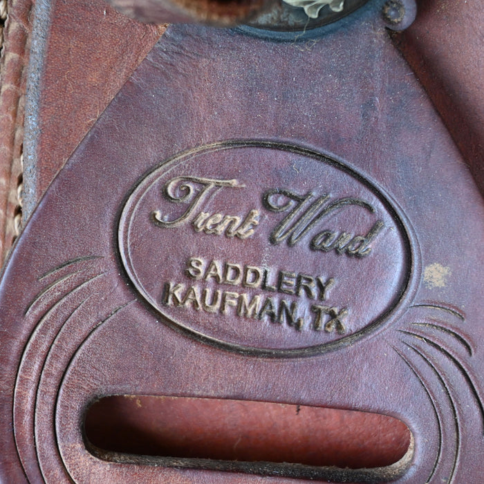 16" USED TRENT WARD RANCH SADDLE Saddles - Used Trent Ward